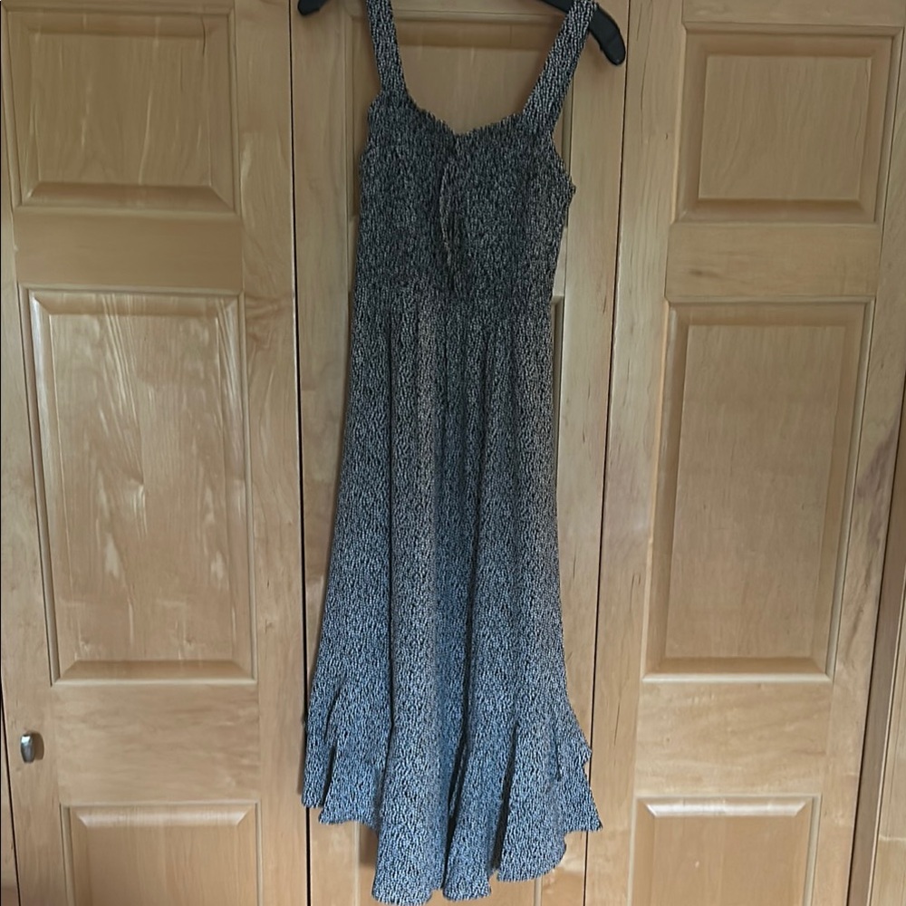 Black and White Maxi Dress